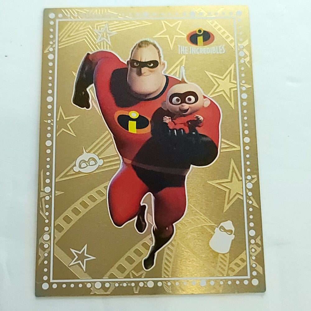 Walk Of Fame The Incredibles Limited Disney 31/100 Pixar 37th Oscar Metal Card